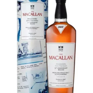 2007 The Macallan, Diamonds Are Forever, 55th Anniversary Release, 18-Year-Old, Speyside, Single Malt Scotch Whisky (45.5%)