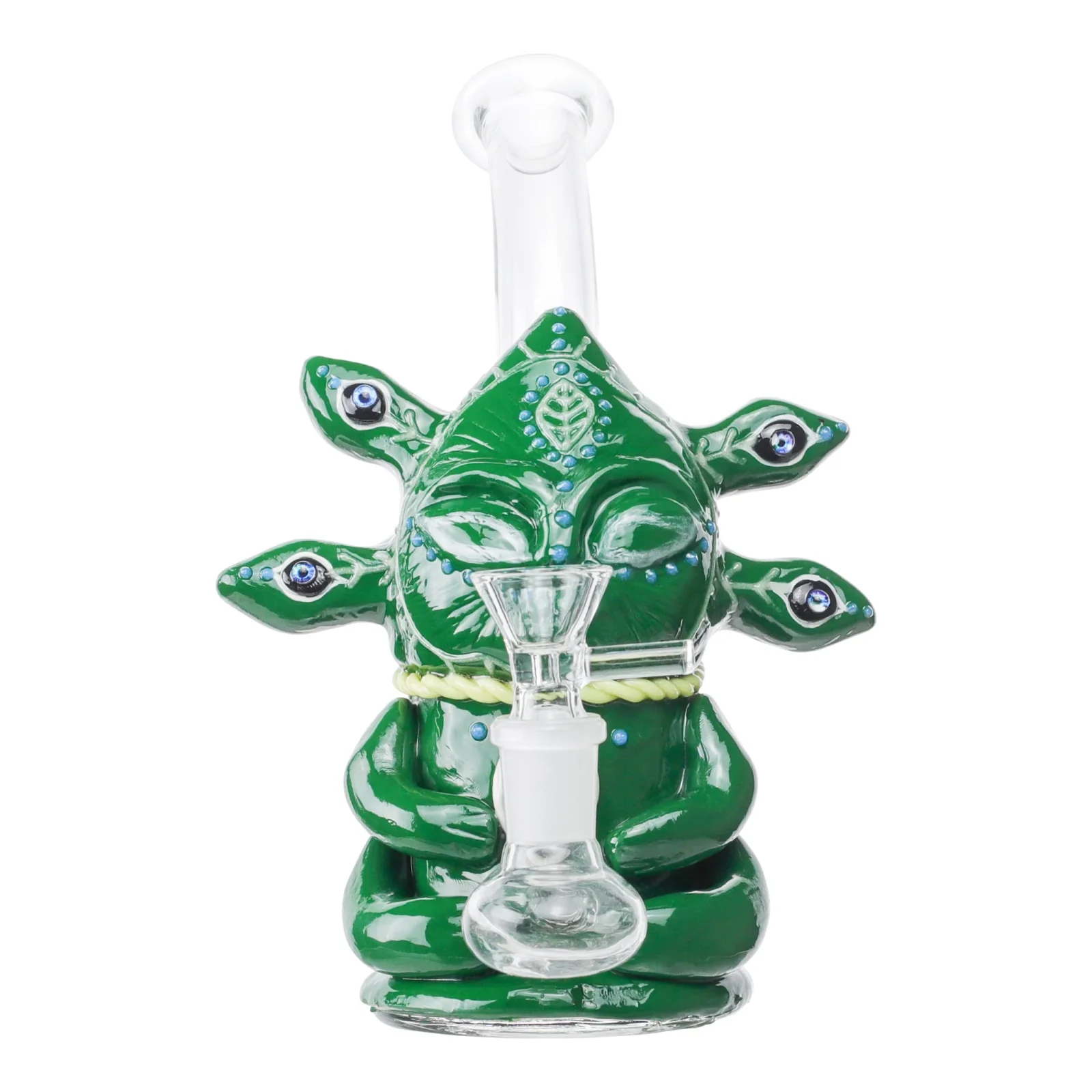 All Knowing Alien Bubbler Bong - 7in - Image 2