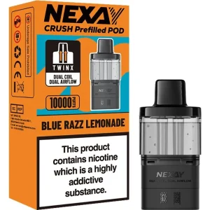 Blue razz lemonade Nexay Crush pod & refill by VOOPOO 10ml