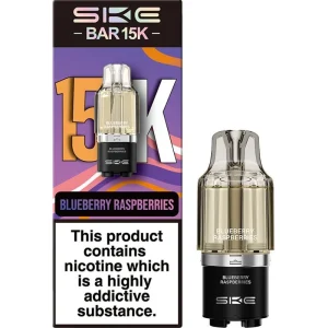 Blueberry raspberries SKE Bar 15K pod & refill 12ml