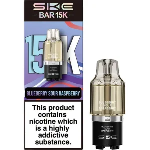 Blueberry sour raspberry SKE Bar 15K pod & refill 12ml