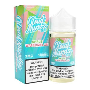 Cloud Nurdz Iced Synthetic Nicotine E-Juice 3MG Collection (100ml)