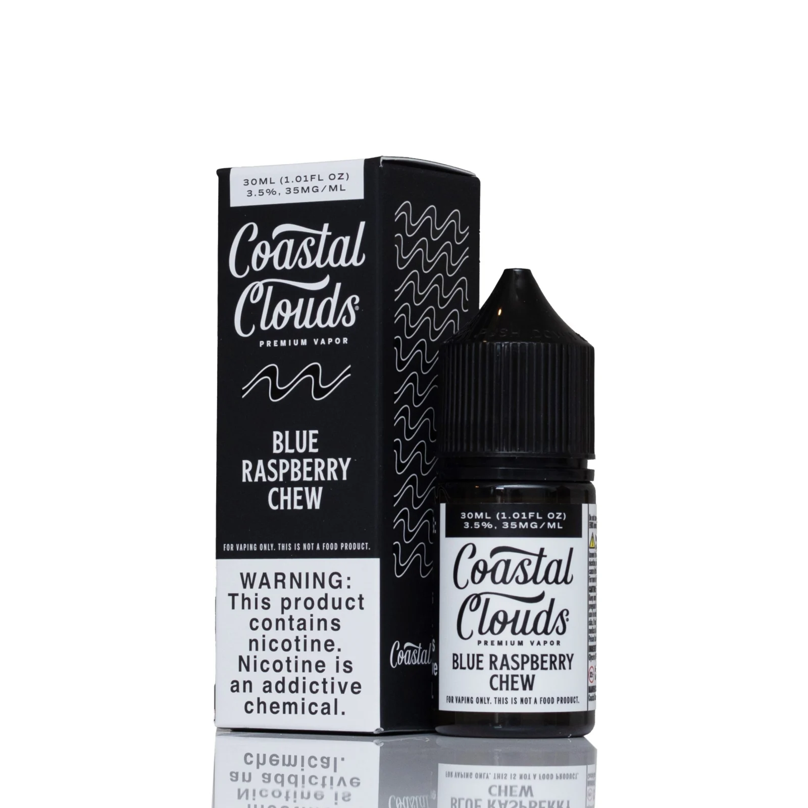 Coastal Clouds Salt – Blue Raspberry Chew – 30ml
