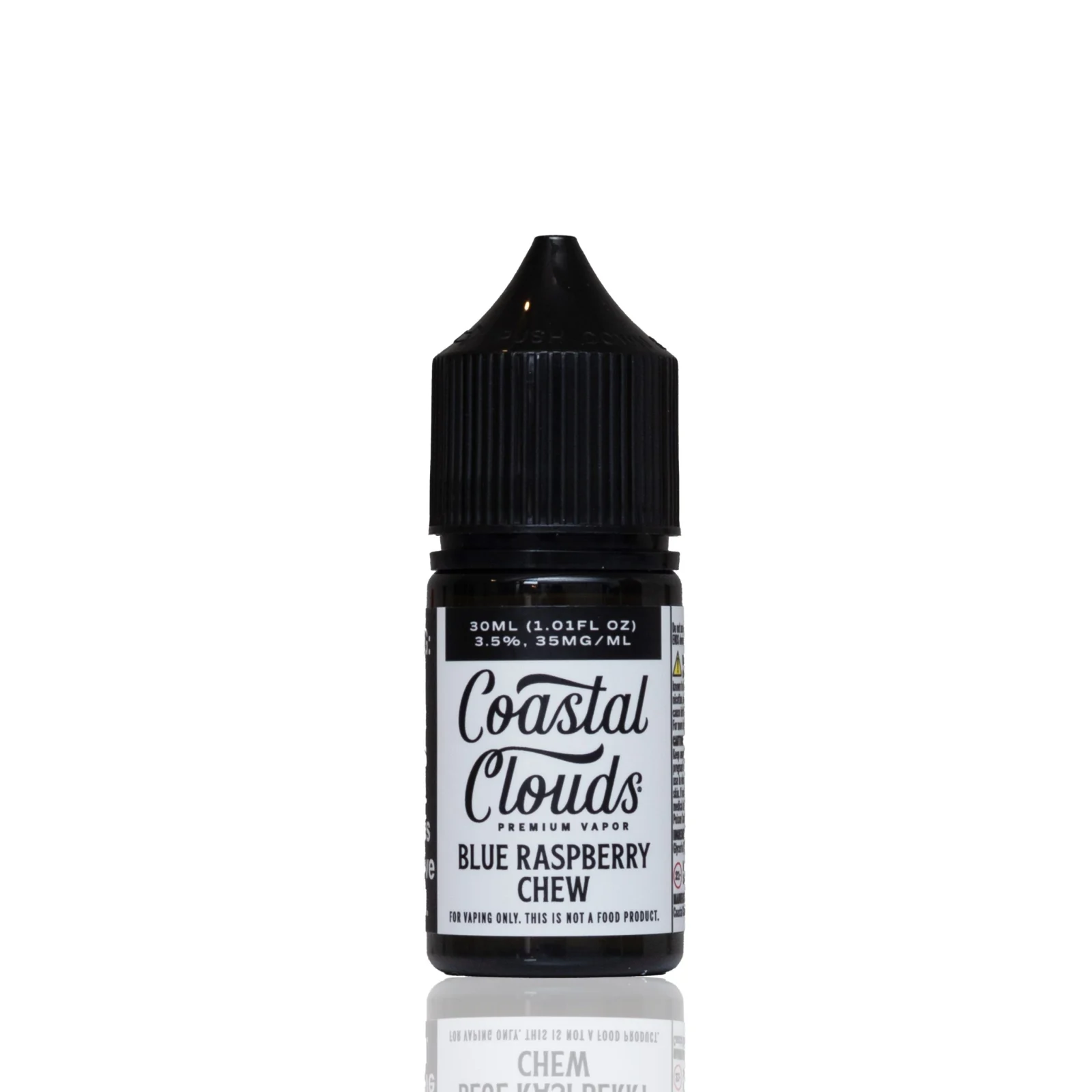 Coastal Clouds Salt – Blue Raspberry Chew – 30ml - Image 2