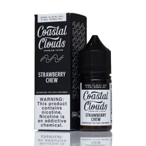 Coastal Clouds Salt – Strawberry Chew – 30ml