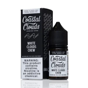 Coastal Clouds Salt – White Clouds Chew – 30ml