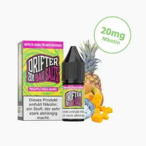 Drifter - Bar Salts | Pineapple Peach Mango Ice | Nicotine Salt Liquid (20mg)