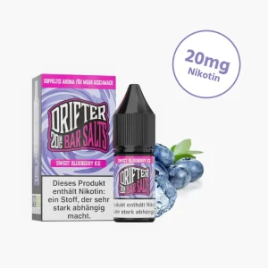 Drifter - Bar Salts | Sweet Blueberry Ice | Nicotine Salt Liquid (20mg)