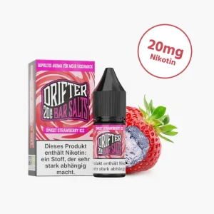 Drifter - Bar Salts | Sweet Strawberry Ice | Nicotine Salt Liquid (20mg)