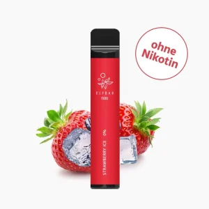 ELF BAR 1500 | Strawberry ICE (without nicotine)