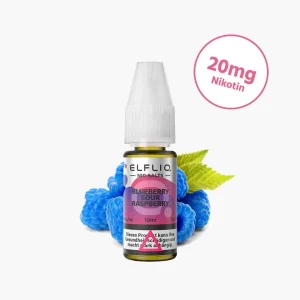 Elf Bar - ElfLiq | Blueberry Sour Raspberry | Nicotine Salt Liquid (20mg)