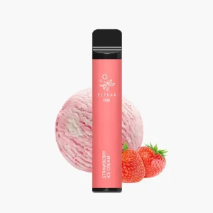 ELFBAR 1500 | Strawberry Ice Cream (Strawberry ice cream)