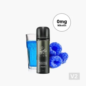 ELFBAR ELFA Blue Razz Lemonade V2 | Nicotine-Free Vape Pods (2 pcs.)