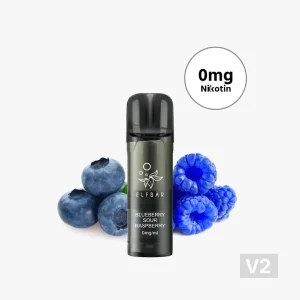 ELFBAR ELFA Blueberry Sour Raspberry V2 | Nicotine-Free Vape Pods (2 pcs.)