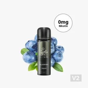 ELFBAR ELFA Blueberry V2 | Nicotine-free vape pods (2 pcs.)