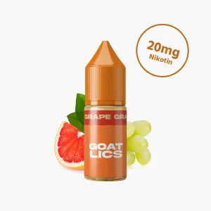 GOAT LICS | White Grape / Grapefruit | Nicotine Salt Liquid (20mg)