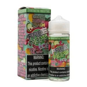 Ice Green Apple Strawberry Peach - 3mg - Free Noms - Nomenon - 120mL