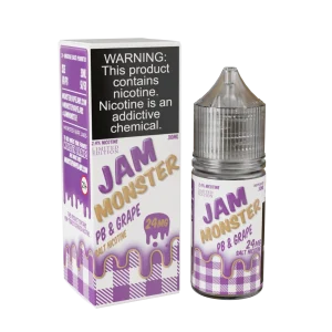 Jam Monster Salt – PB & Grape – 30ML E-Liquid (Limited Edition)
