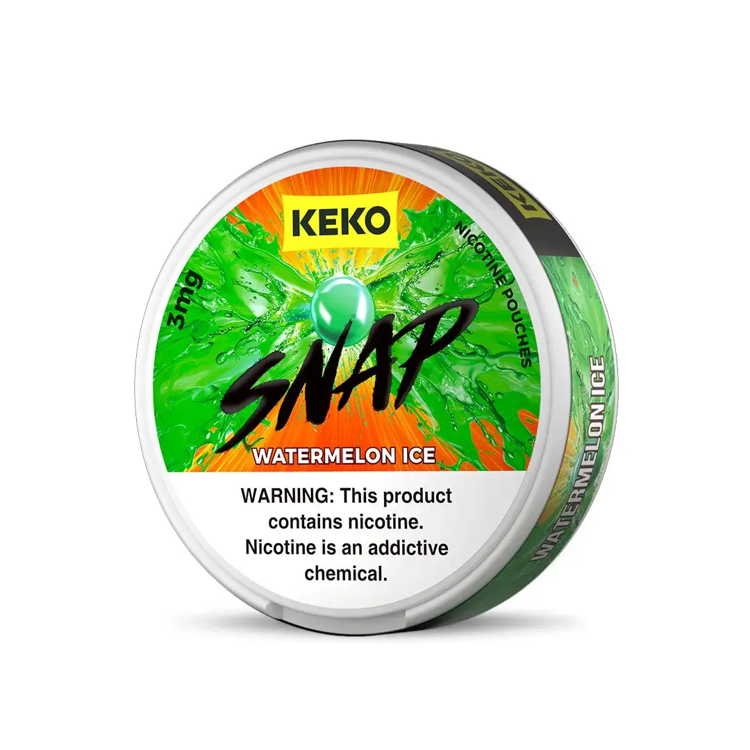 KEKO “SNAP” – Watermelon Ice – Nicotine Pouch (15 Count)