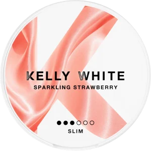 Kelly White Sparkling Strawberry Slim 5mg Nicotine Pouches (5 Pack)
