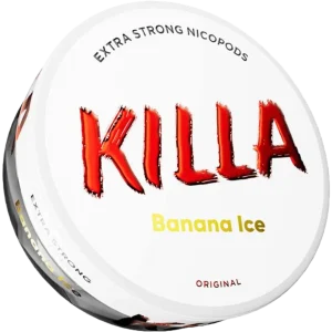 Killa Banana Ice 13.2mg Nicotine Pouches (5 Pack)
