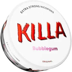 Killa Bubblegum 13.2mg Nicotine Pouches (5 Pack)