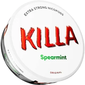 Killa Spearmint 13.2mg Nicotine Pouches (5 Pack)
