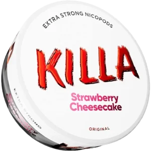 Killa Strawberry Cheesecake 13.2mg Nicotine Pouches (5 Pack)