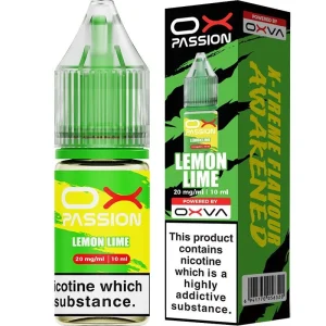 Lemon lime OX Passion e-liquid by OXVA 10ml