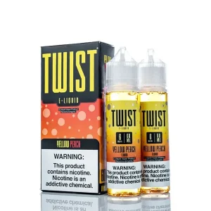Lemon Twist E-Liquids – Yellow Peach – 120ml