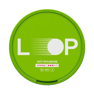 Loop Hot Rhubarb 9.4mg Nicotine Pouches (5 Pack)