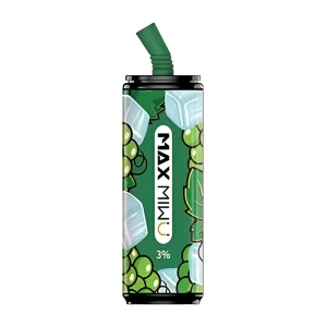 Max Miwu Coke Tin Disposable E-cigs 3600 Puffs – Juicy-green-grapes