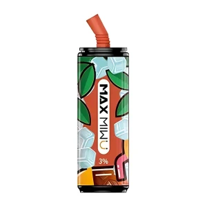 Max Miwu Coke Tin Disposable E-cigs 3600 Puffs – Lemon-blacktea
