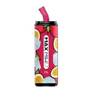 Max Miwu Coke Tin Disposable E-cigs 3600 Puffs – Passion-fruit-ice