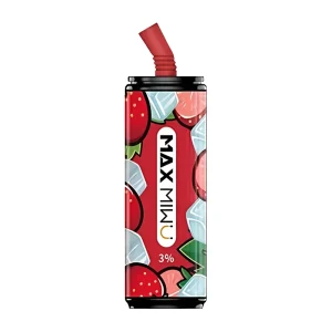 Max Miwu Coke Tin Disposable E-cigs 3600 Puffs – Vitality-strawberry