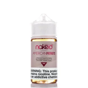 Naked 100 Tobacco – American Patriot – 60ml