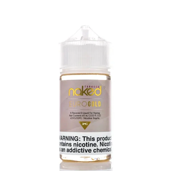 Naked 100 Tobacco – Euro Gold – 60ml