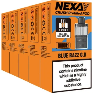 Nexay Crush pod & refill by VOOPOO 5 pack