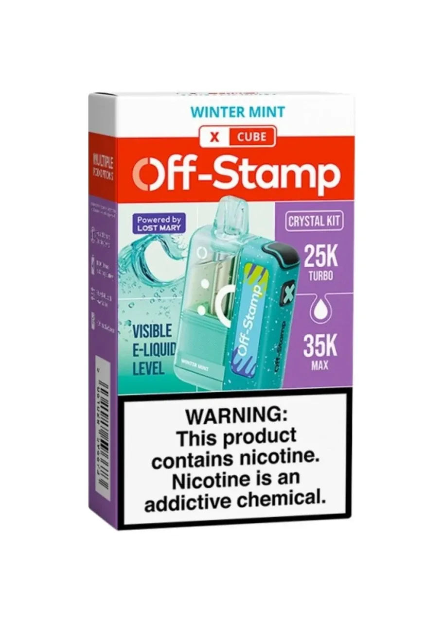 Off-Stamp X-Cube Kit: Winter Mint (Crystal Cube Edition)