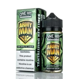 One Hit Wonder E-Liquid – Army Man – 100ml