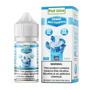 Pod Juice Salt Jewel Mint Tobacco Free Nicotine E-Juice (30ml)