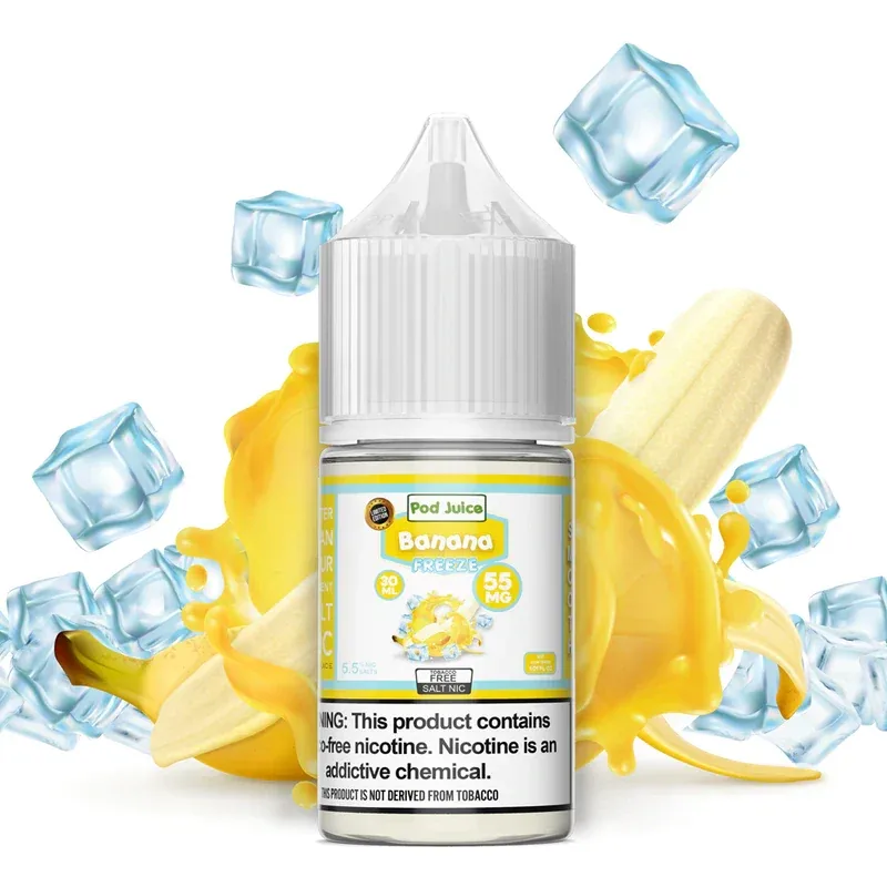 Pod Juice TFN Salt Nic - Banana Freeze | 30ml