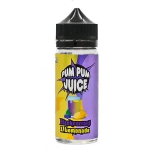 Pum Pum Blackcurrant & Lemonade 120ml E Liquid Juice
