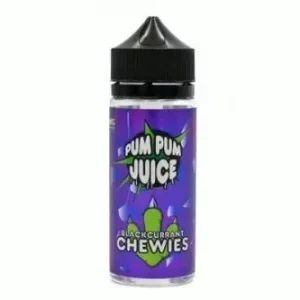 Pum Pum Juice Black Currant Chewies 120ml E Liquid