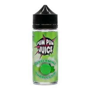 Pum Pum Juice Peppermint Bubblegum 120ml E Liquid