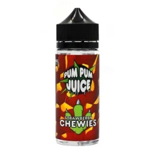 Pum Pum Juice Strawberry Chewies 120ml E Liquid