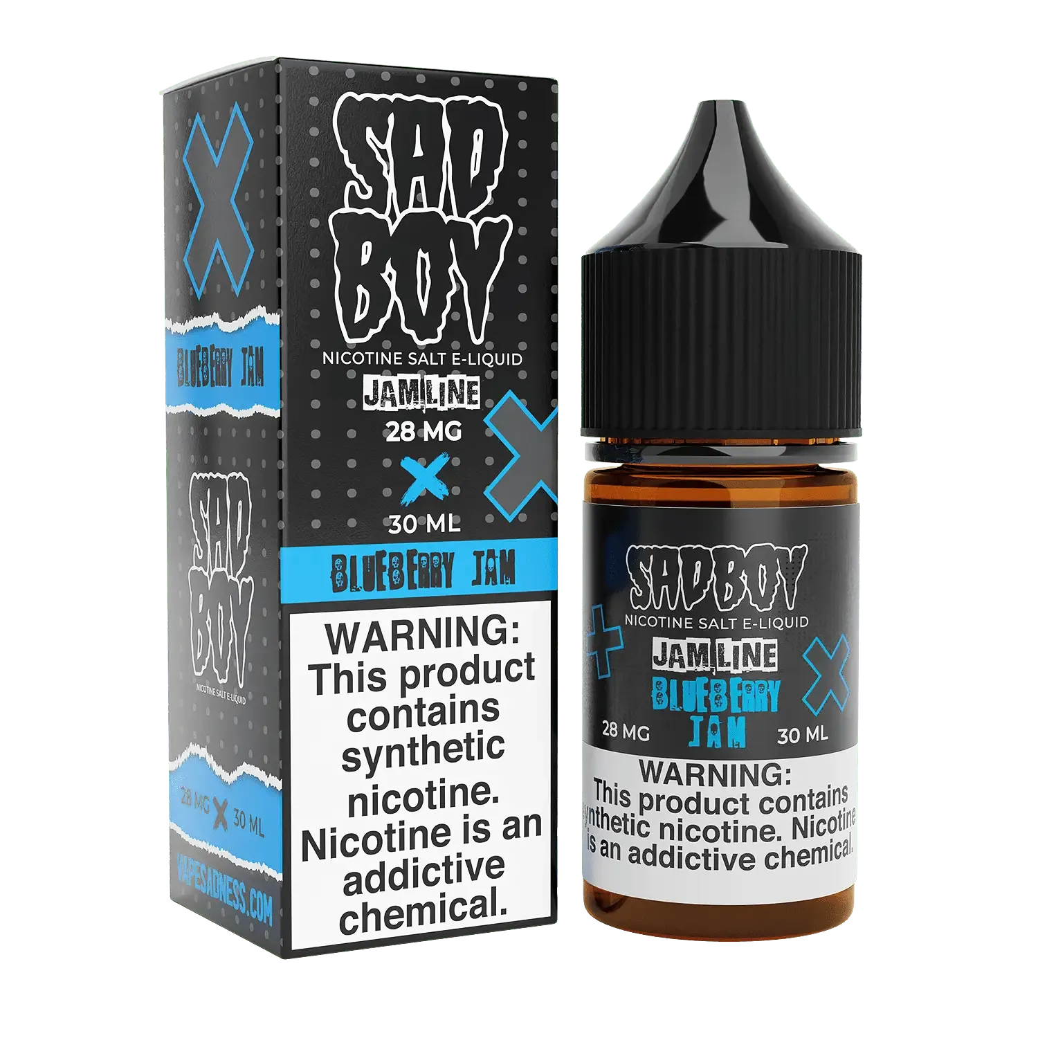 SADBOY Nic Salt – Blueberry Jam (Jam Line) – 30ML E-Liquid