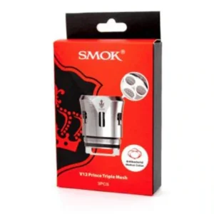 SMOK TFV12 Prince Triple Mesh Replacement Coils – 3PK