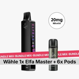 Smoking Cessation Bundle, 20 mg Nicotine | 1 Kit + 6 Pods