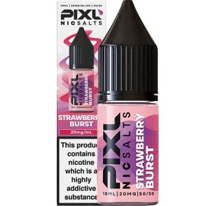 Strawberry burst PIXL Nic Salts e-liquid 10ml